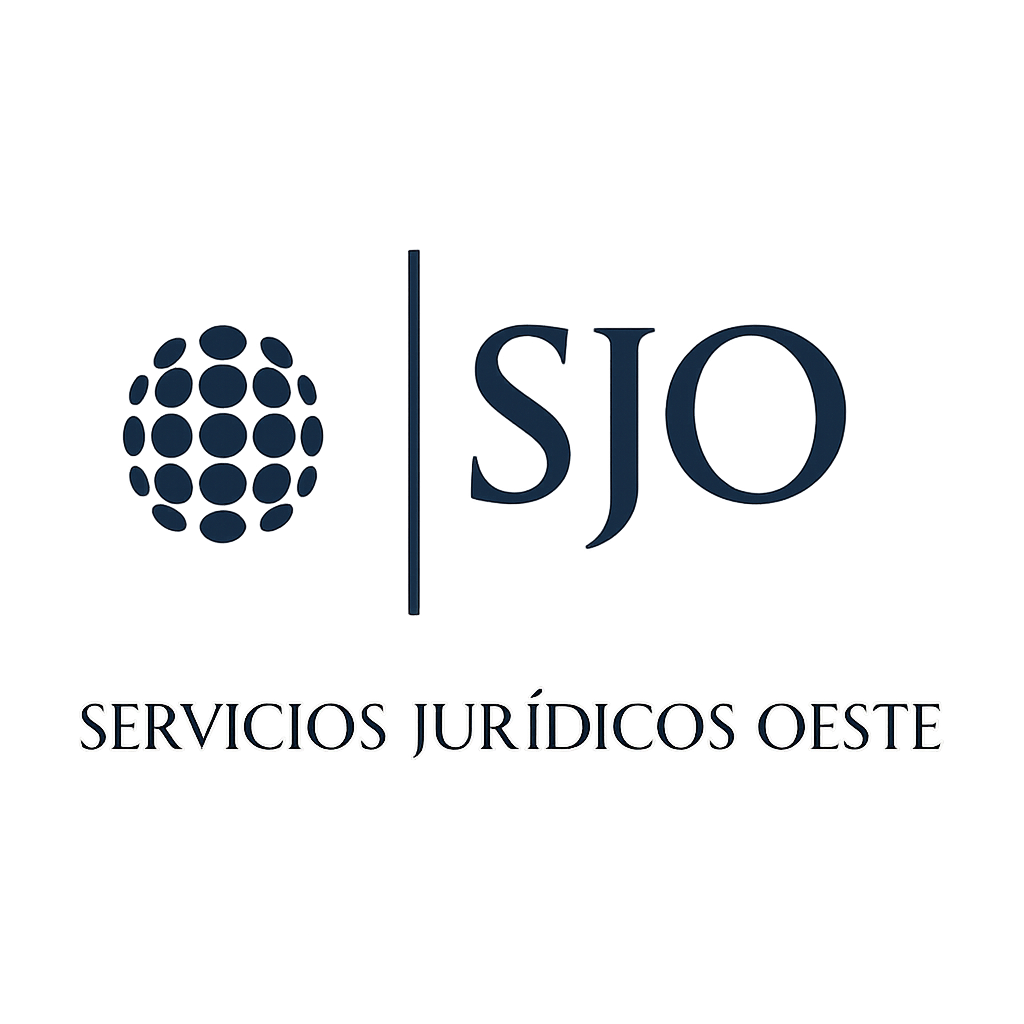 SJO - SERVICIOS JURIDICOS OESTE LOGO PNG